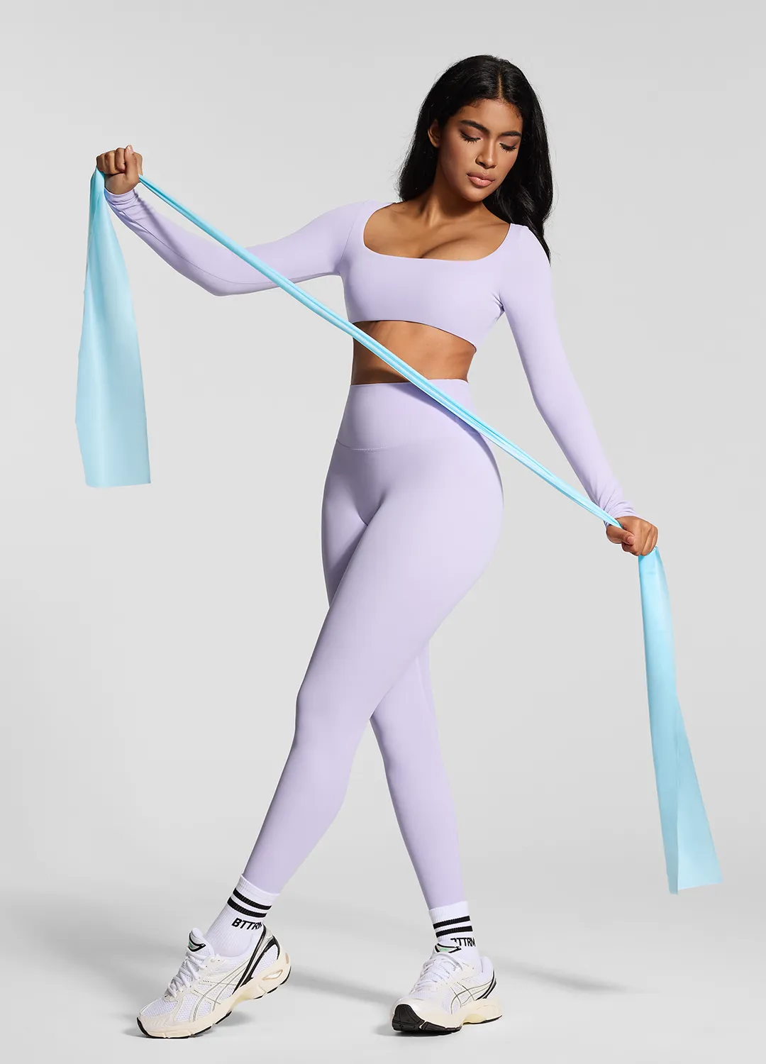 Square Neck Crop Top sold by BetterMe product image thumbnail 5