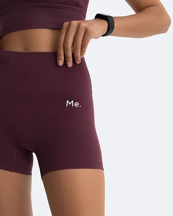 Burgundy Micro Shorts sold by BetterMe product image thumbnail 3