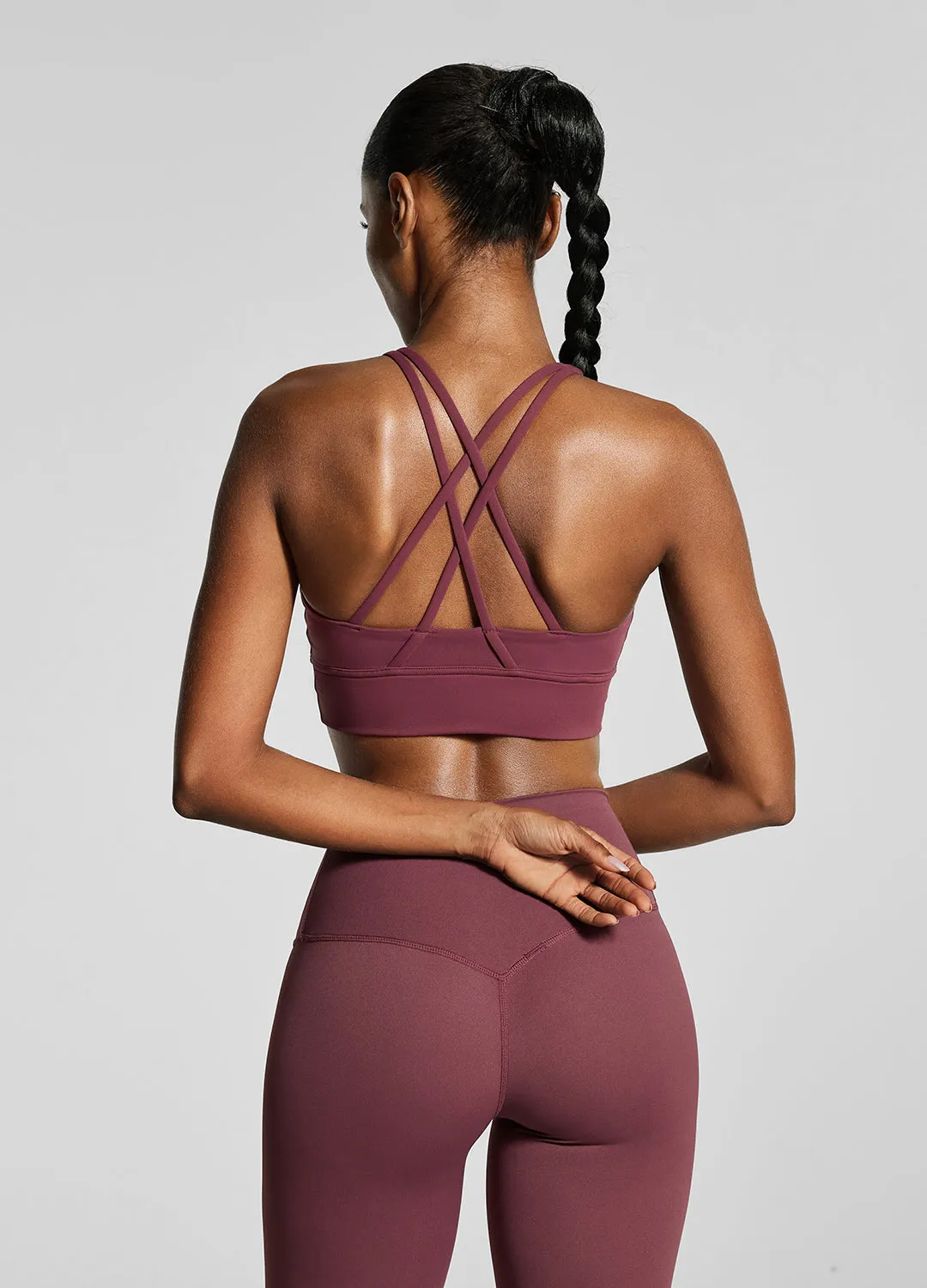 Burgundy Strappy Back Top sold by BetterMe product image thumbnail 2