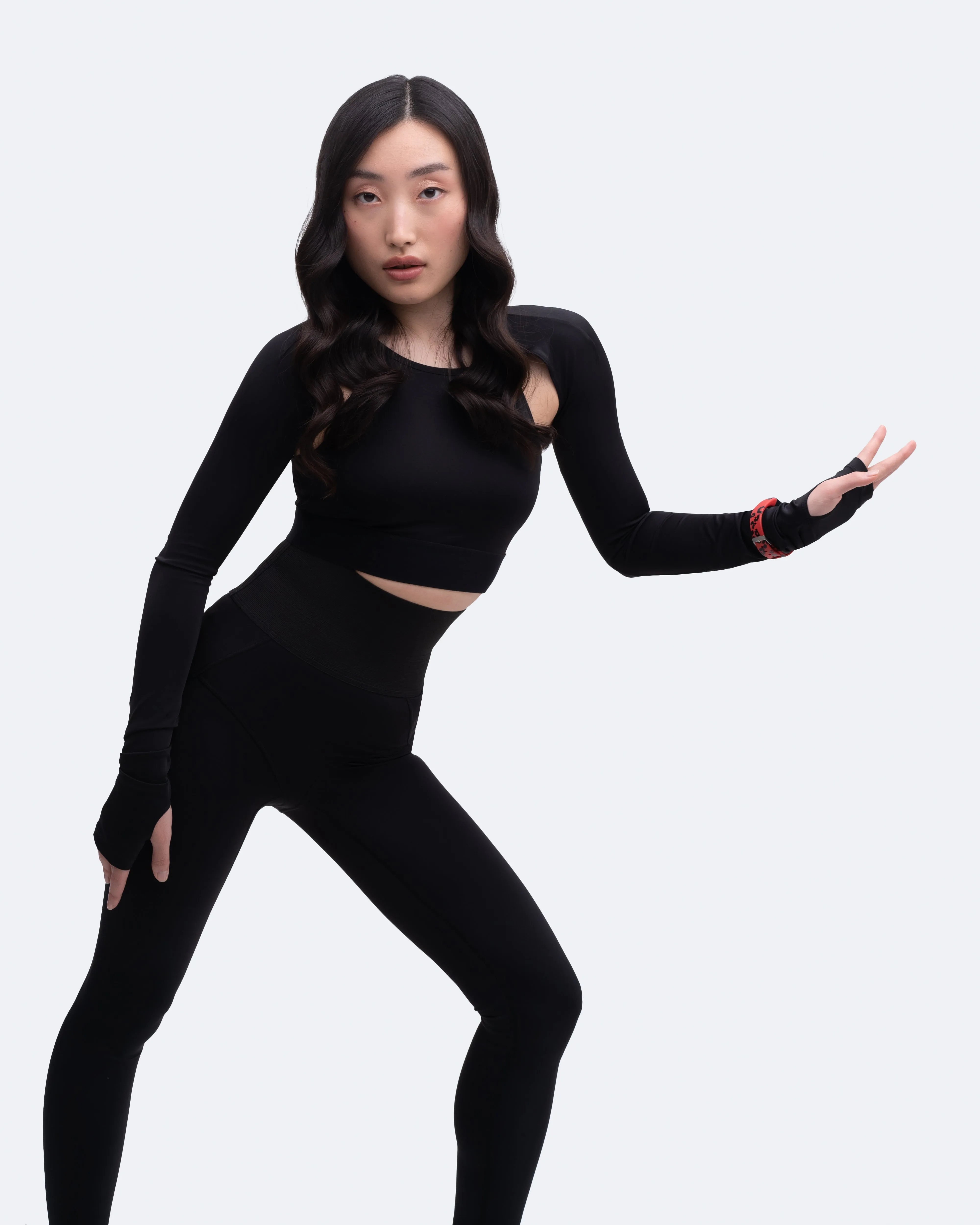 Shoulder Cut-Out Crop Top sold by BetterMe product image thumbnail 5