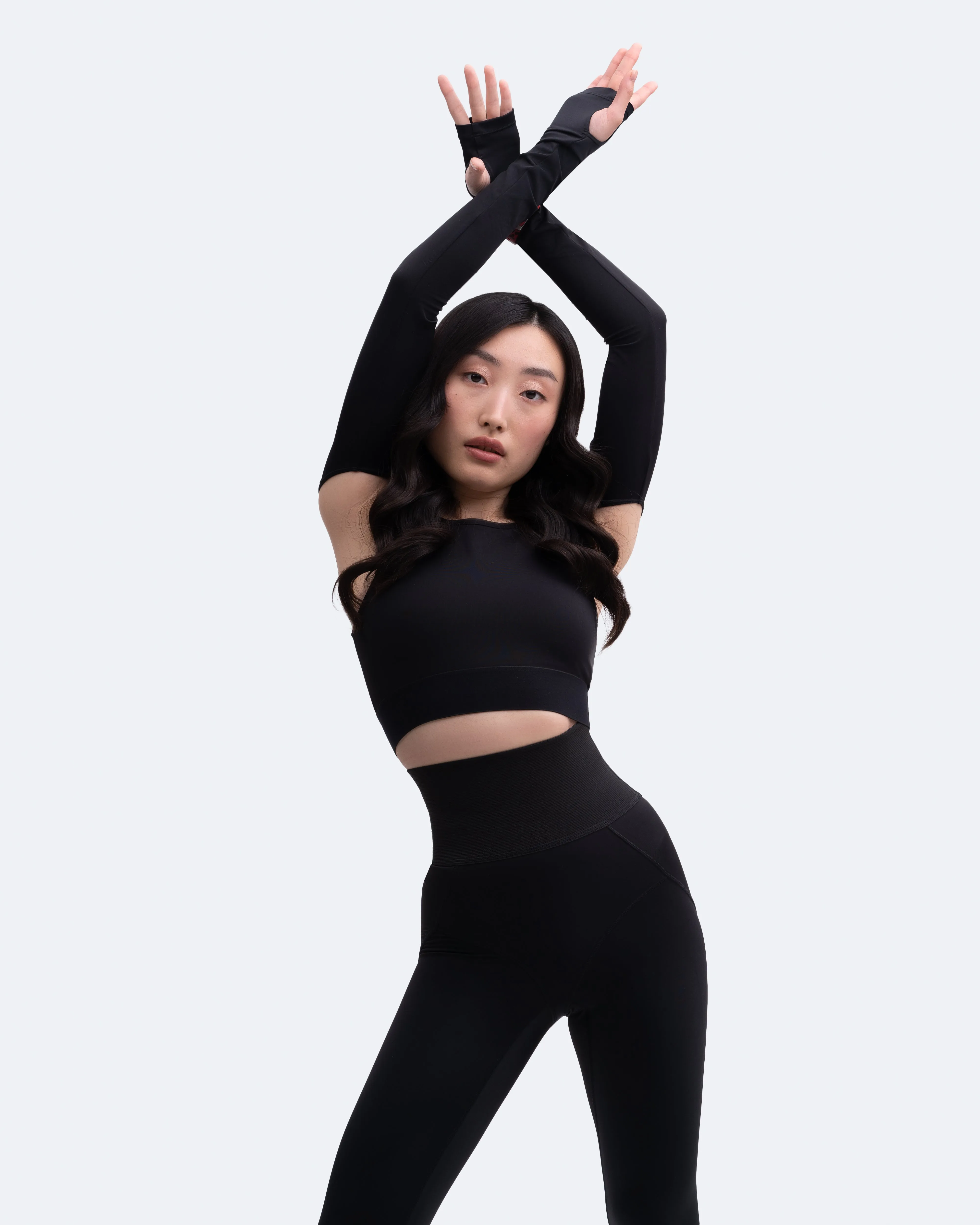 Shoulder Cut-Out Crop Top sold by BetterMe product image thumbnail 2