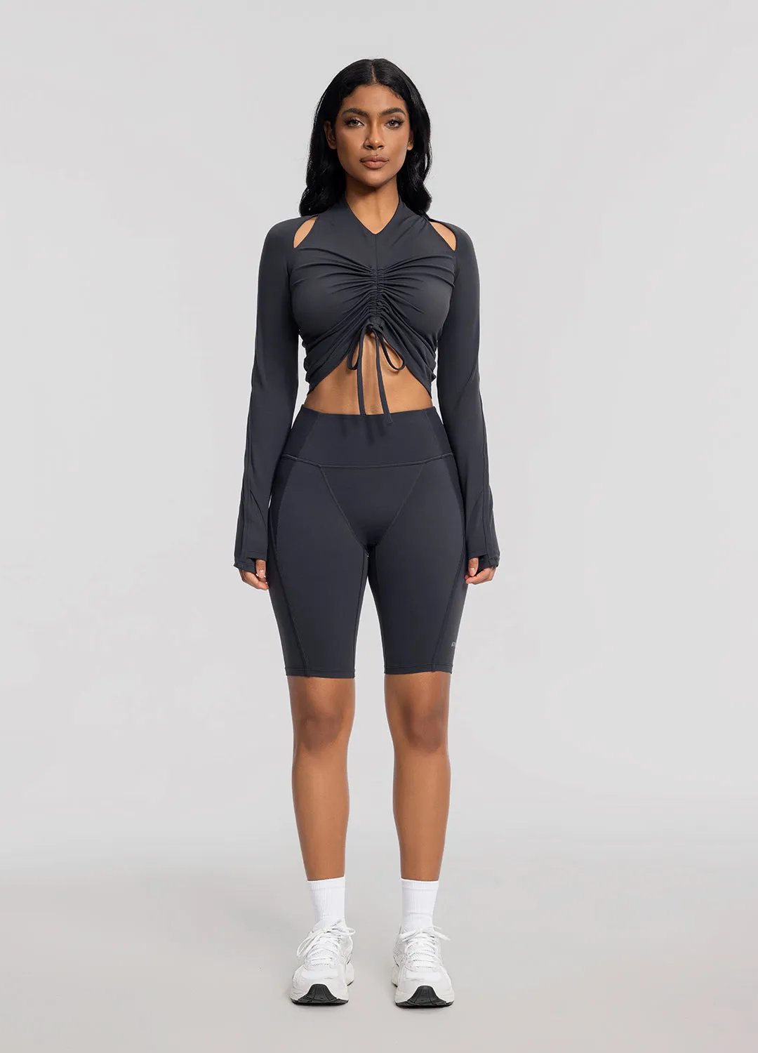 Drawstring Crop Top sold by BetterMe product image thumbnail 5