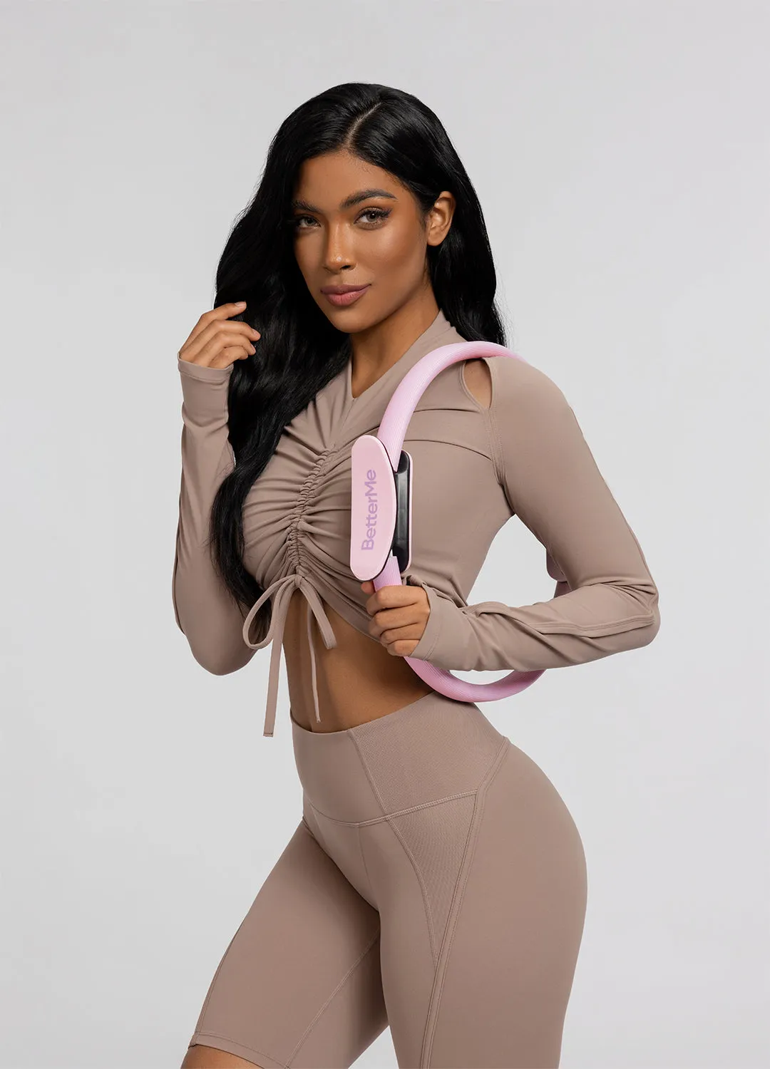 Drawstring Crop Top sold by BetterMe product image thumbnail 5