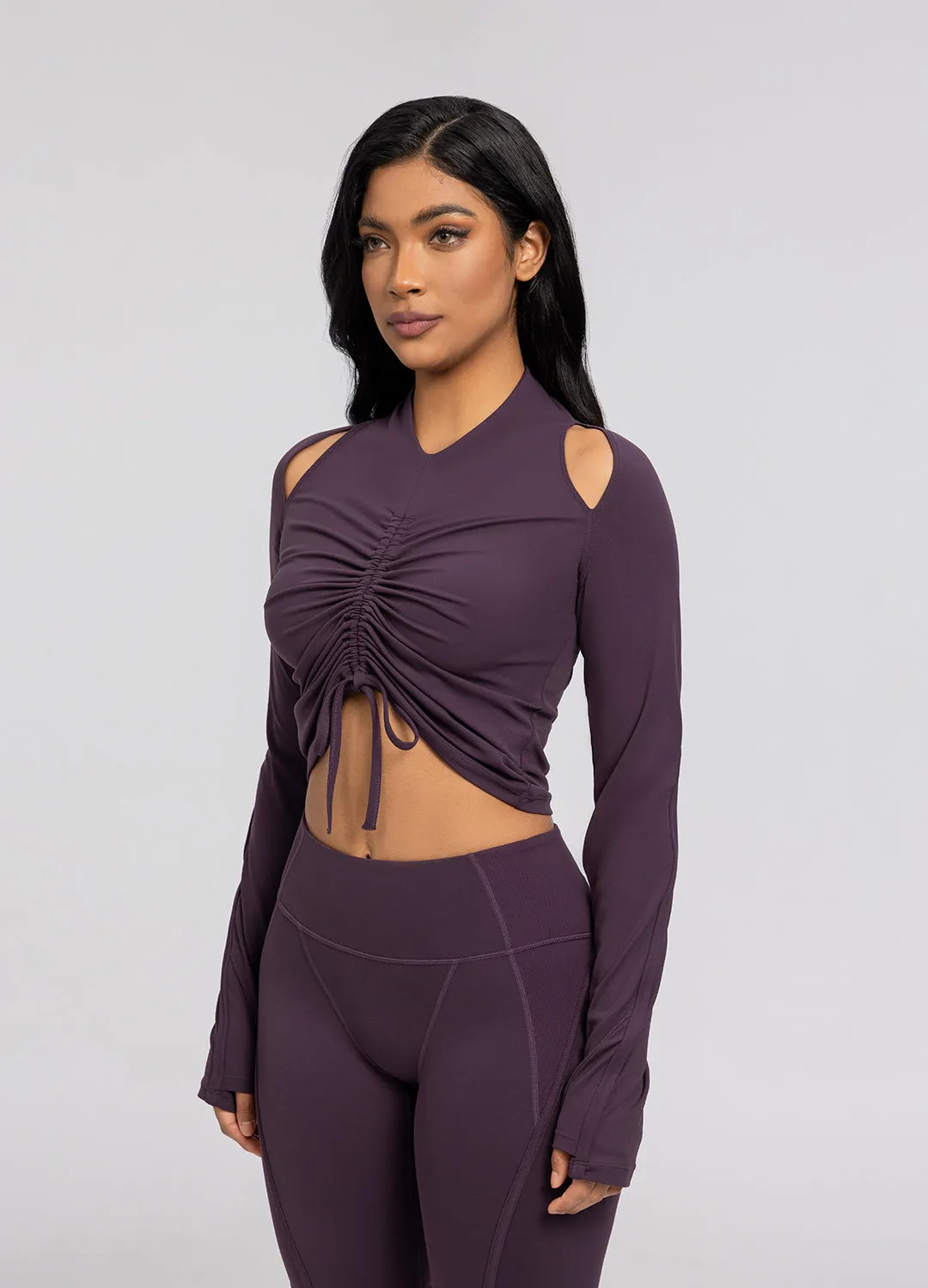 Drawstring Crop Top sold by BetterMe