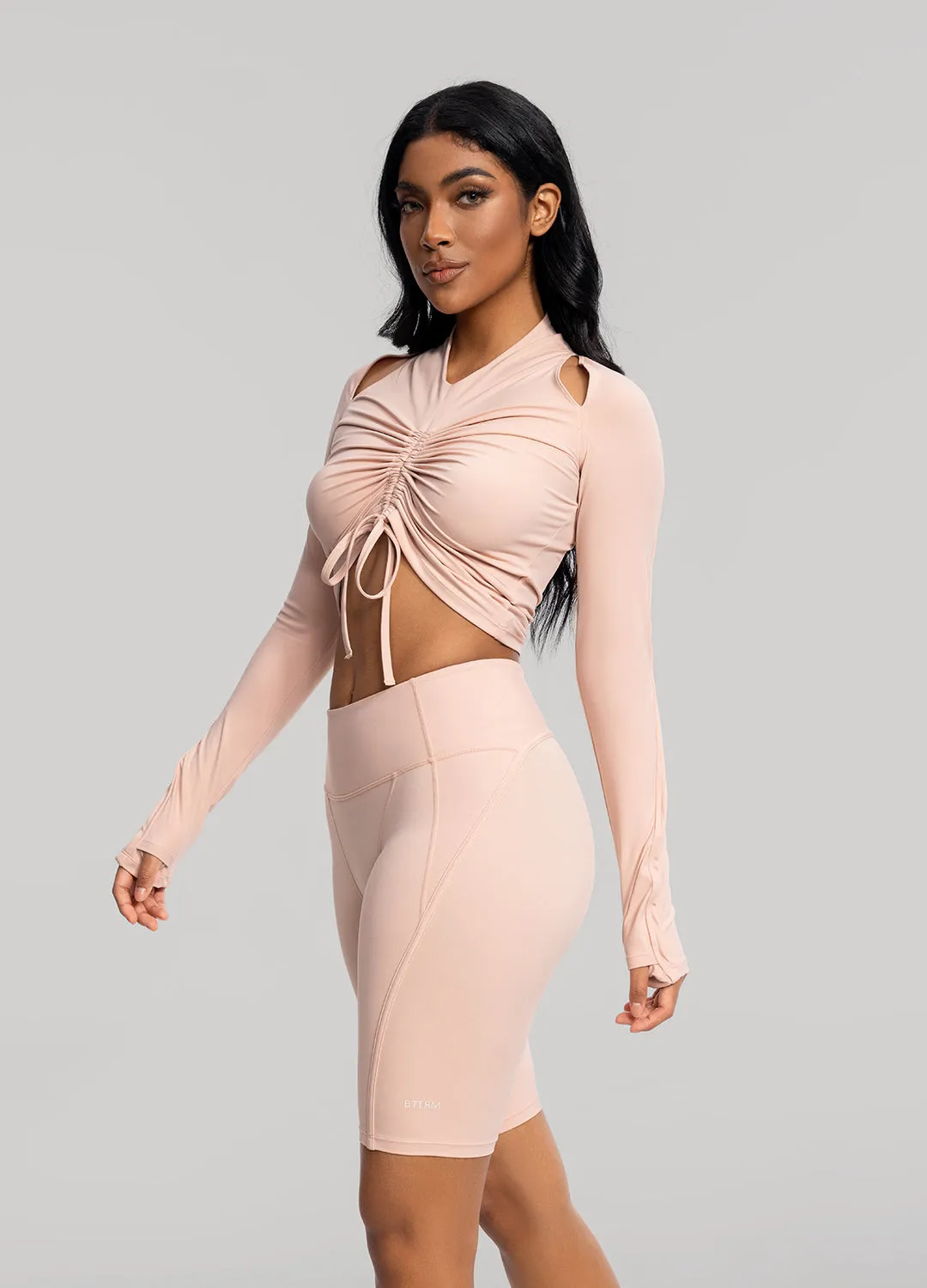 Drawstring Crop Top sold by BetterMe product image thumbnail 3