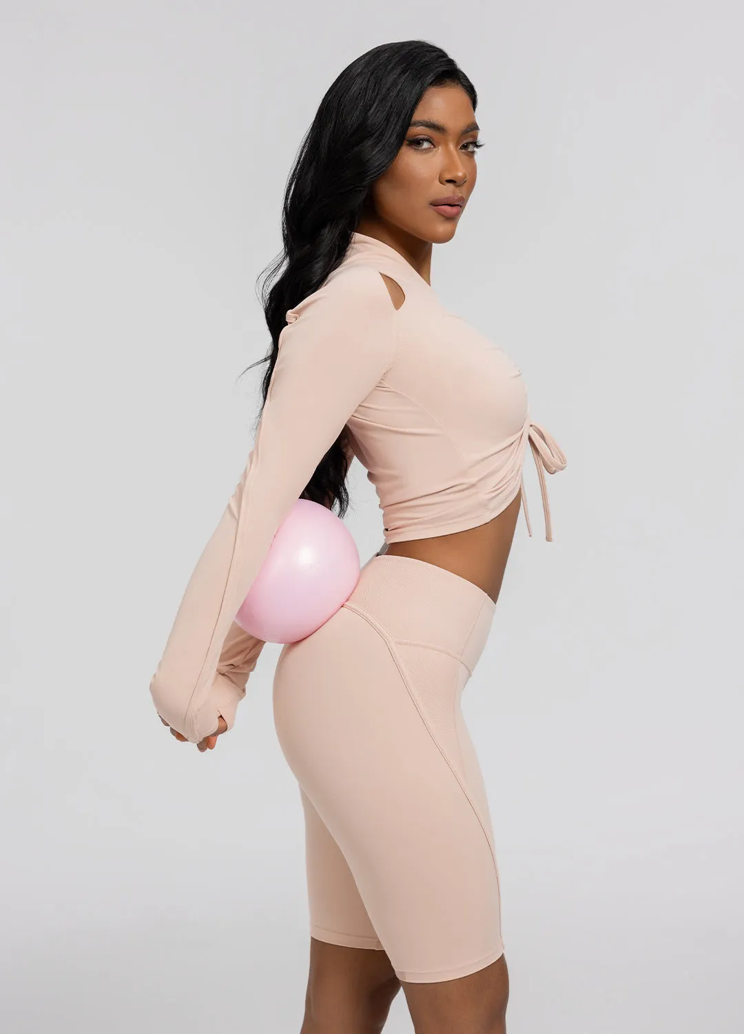 Drawstring Crop Top sold by BetterMe product image thumbnail 5