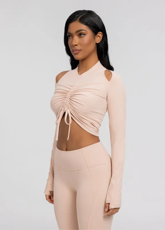 Drawstring Crop Top sold by BetterMe