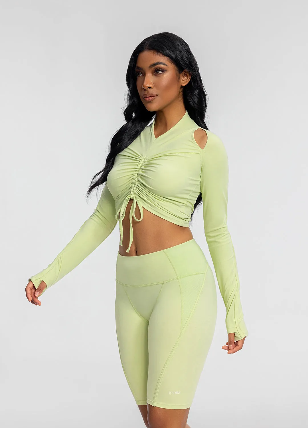 Drawstring Crop Top sold by BetterMe product image thumbnail 3