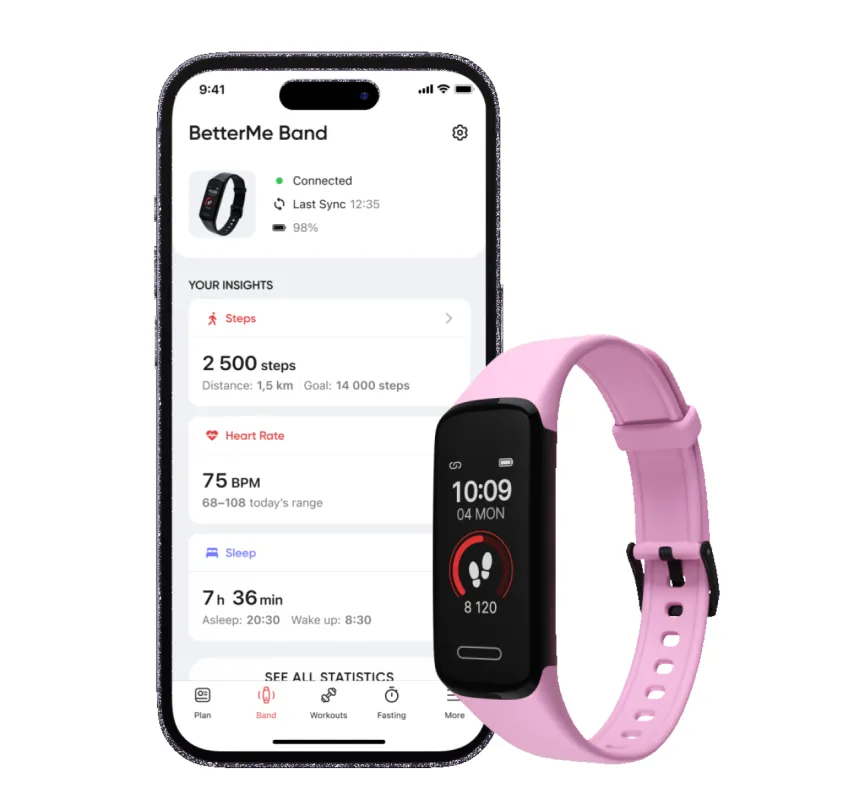 BetterMe Band: Track & Transform sold by BetterMe