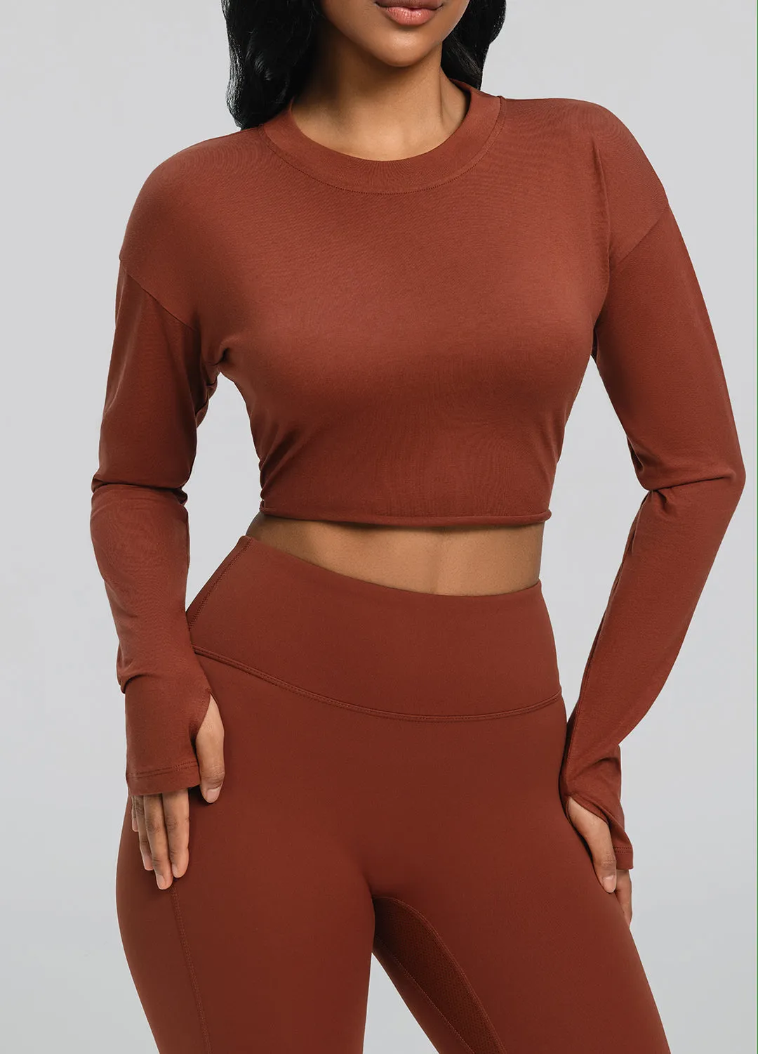 Cropped Long Sleeve sold by BetterMe product image thumbnail 4