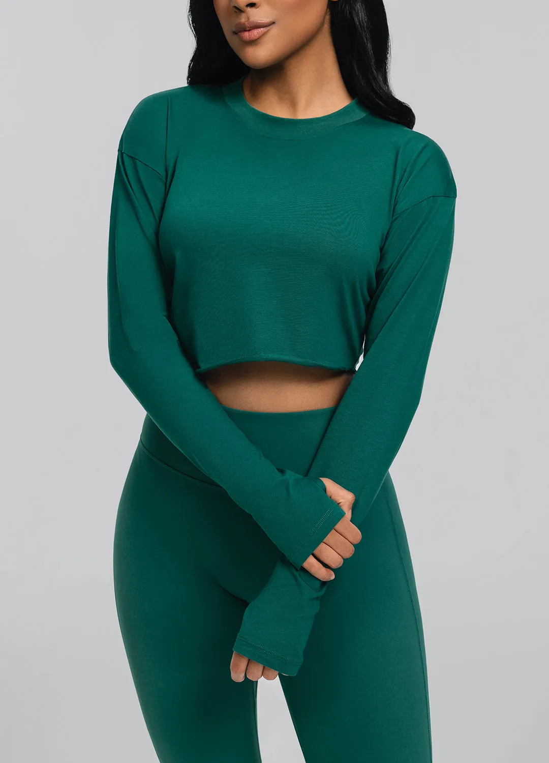 Cropped Long Sleeve sold by BetterMe product image thumbnail 2