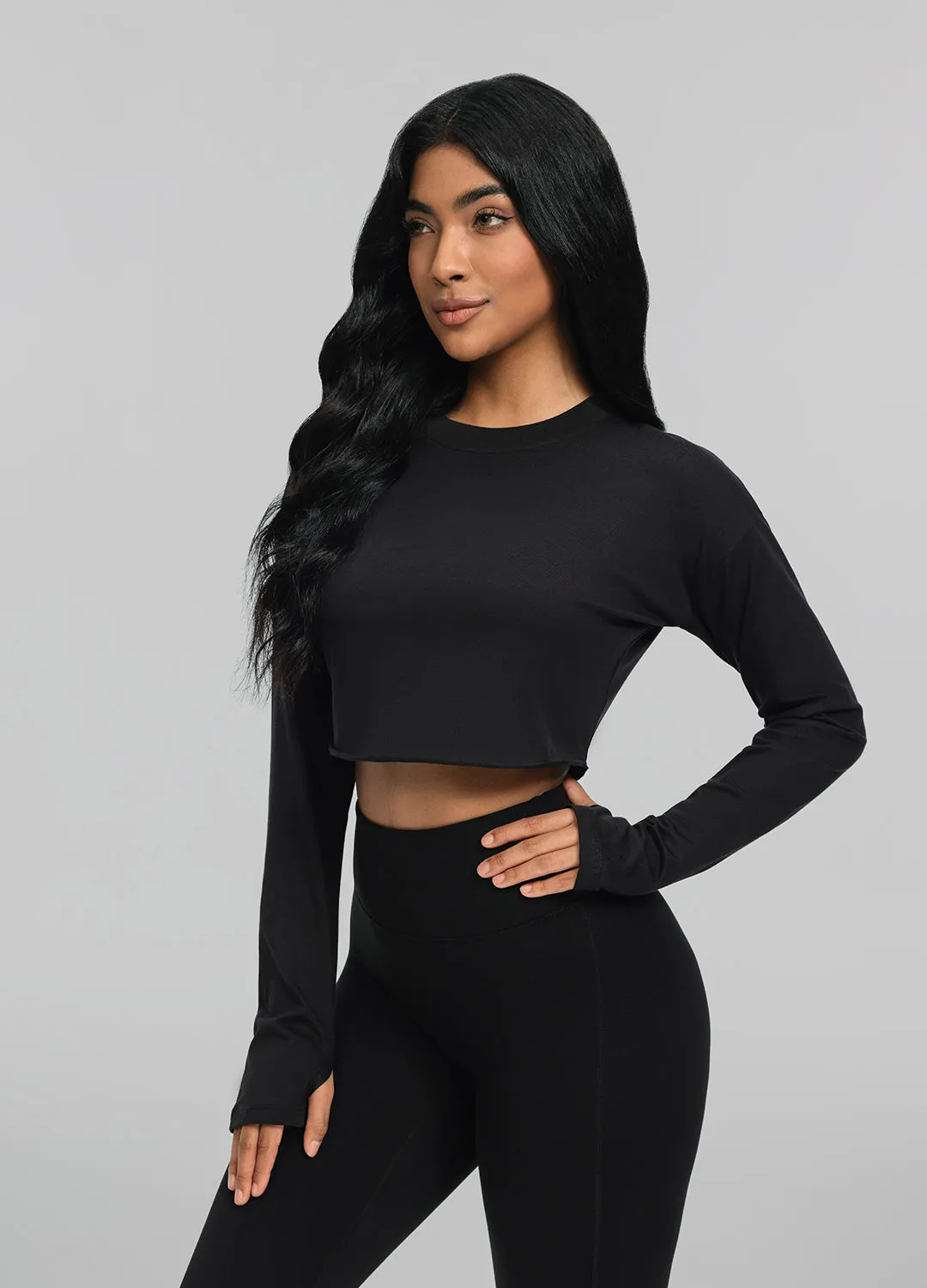 Cropped Long Sleeve sold by BetterMe product image thumbnail 3