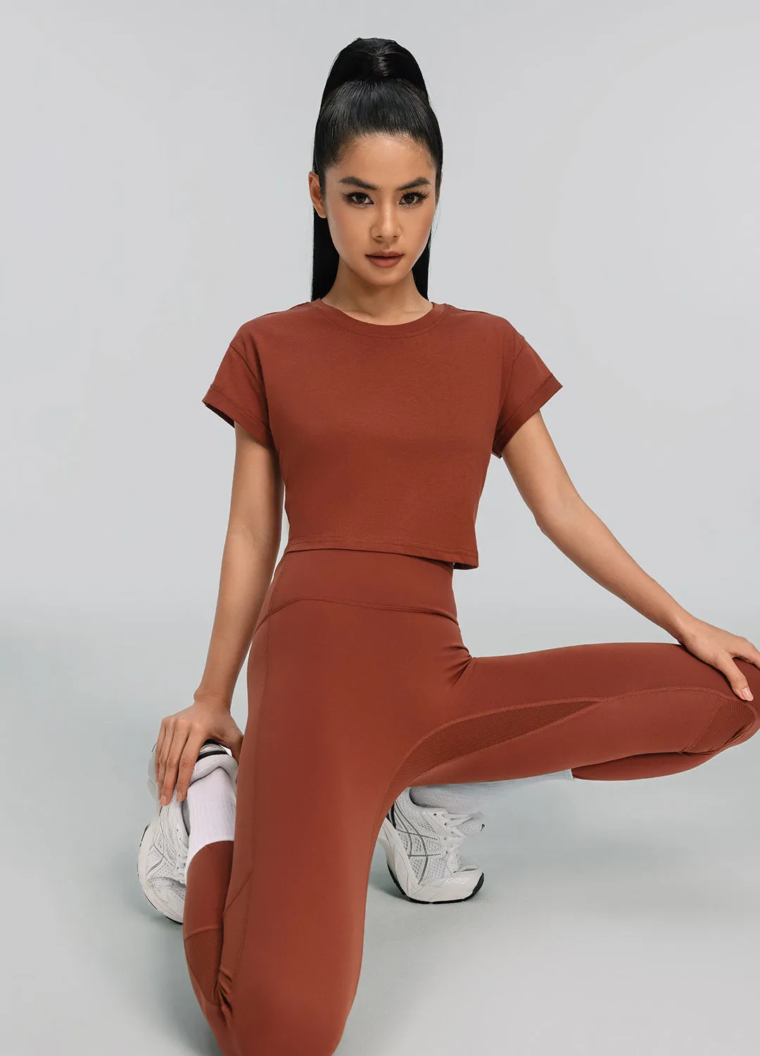 Cropped Cotton T-Shirt sold by BetterMe