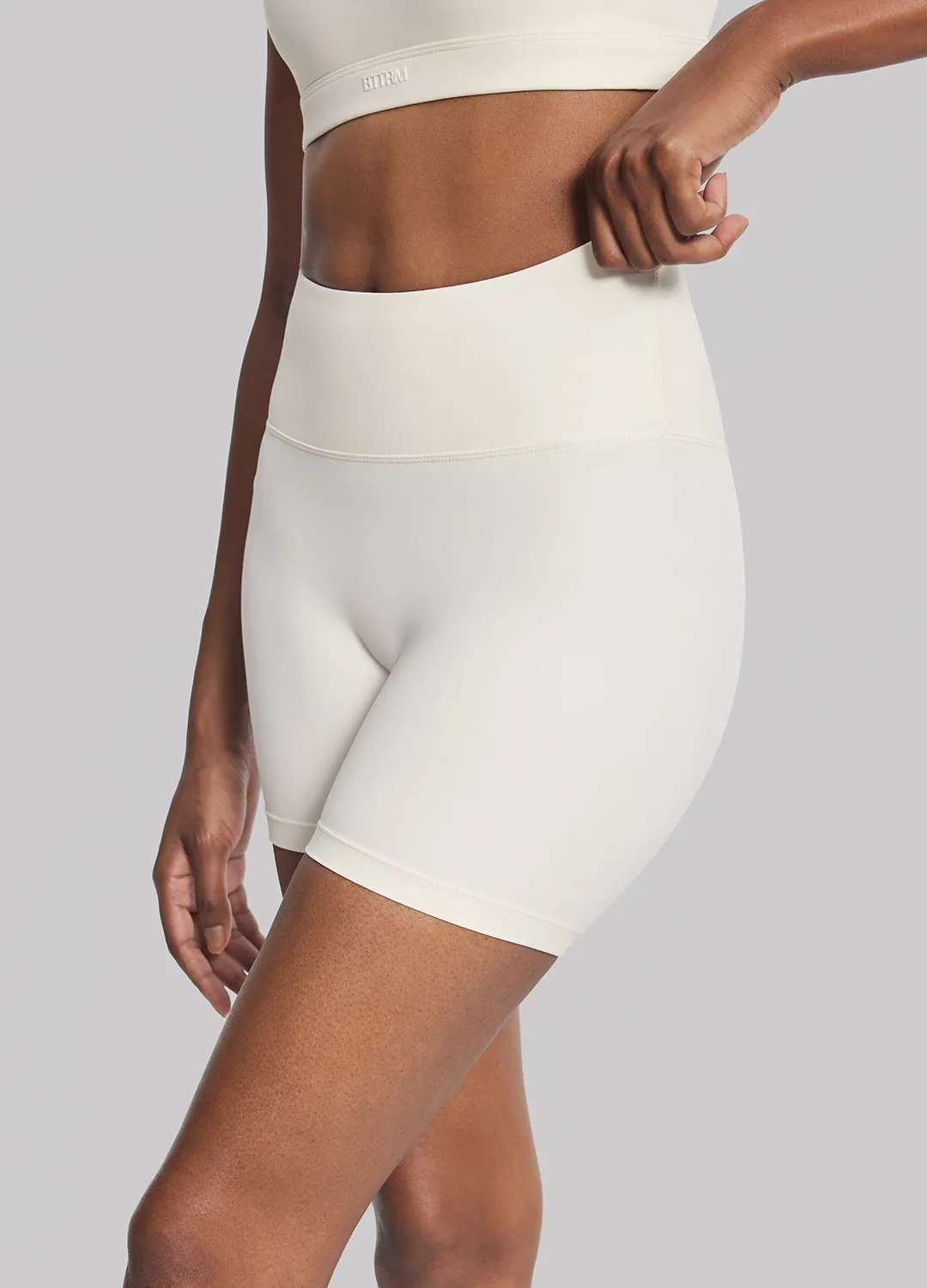 High-Waisted Impact Mesh Shorts sold by BetterMe product image thumbnail 4