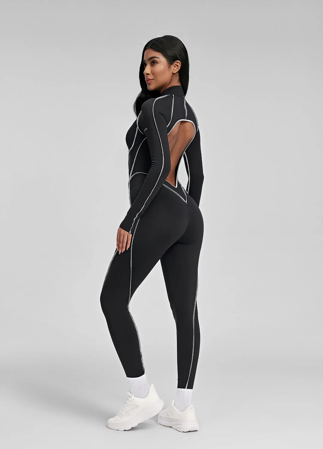 Contour Stitch Catsuit sold by BetterMe product image thumbnail 3