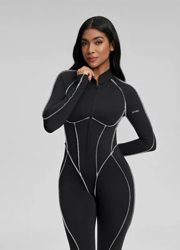 Contour Stitch Catsuit sold by BetterMe