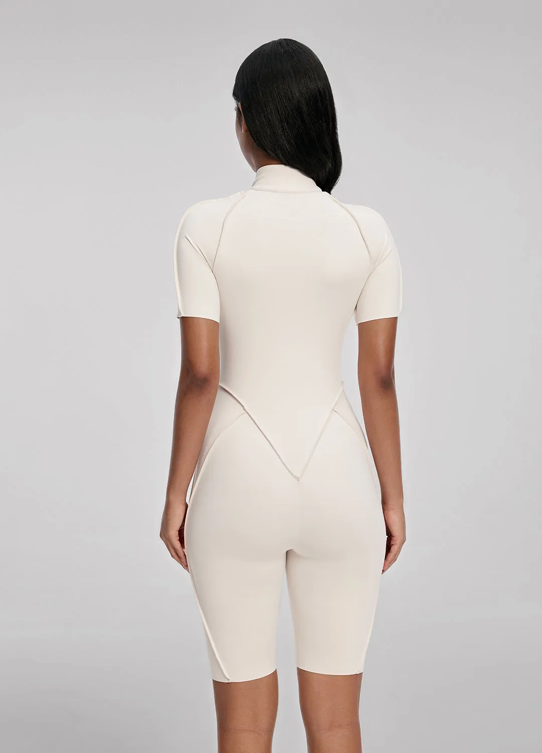 Closed-Back Shorts Catsuit sold by BetterMe product image thumbnail 2