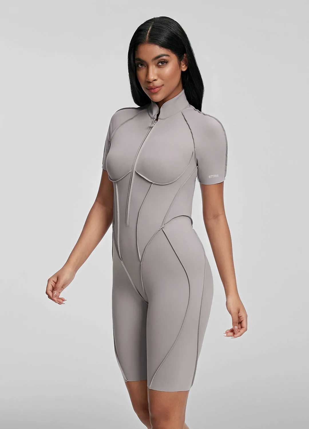 Sleek Shorts Catsuit sold by BetterMe product image thumbnail 3