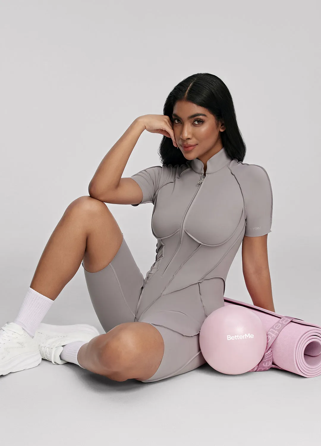 Sleek Shorts Catsuit sold by BetterMe product image thumbnail 5