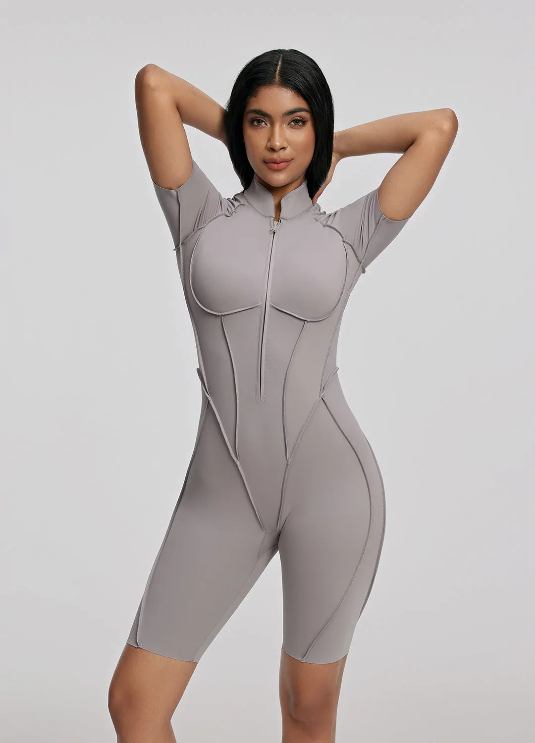 Sleek Shorts Catsuit sold by BetterMe