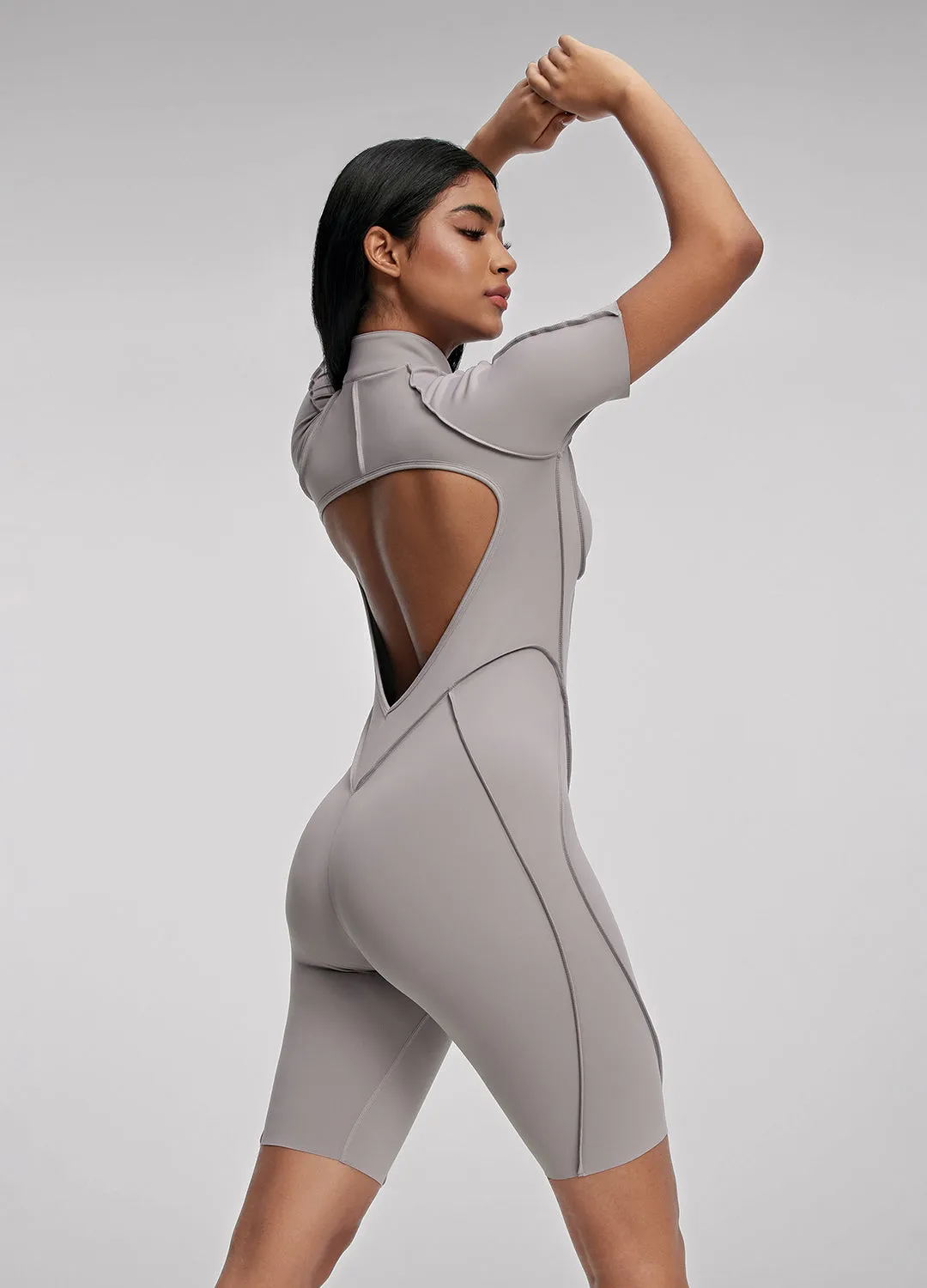 Sleek Shorts Catsuit sold by BetterMe product image thumbnail 2