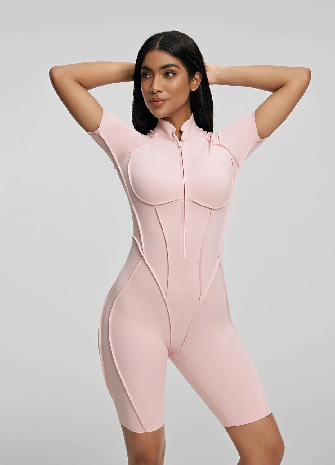 Sleek Shorts Catsuit sold by BetterMe