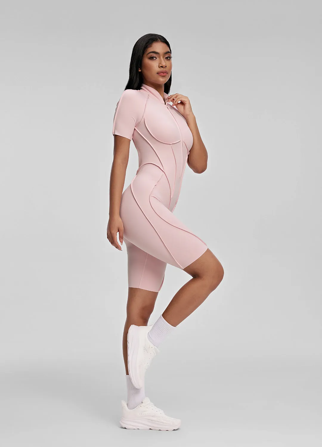 Sleek Shorts Catsuit sold by BetterMe product image thumbnail 3