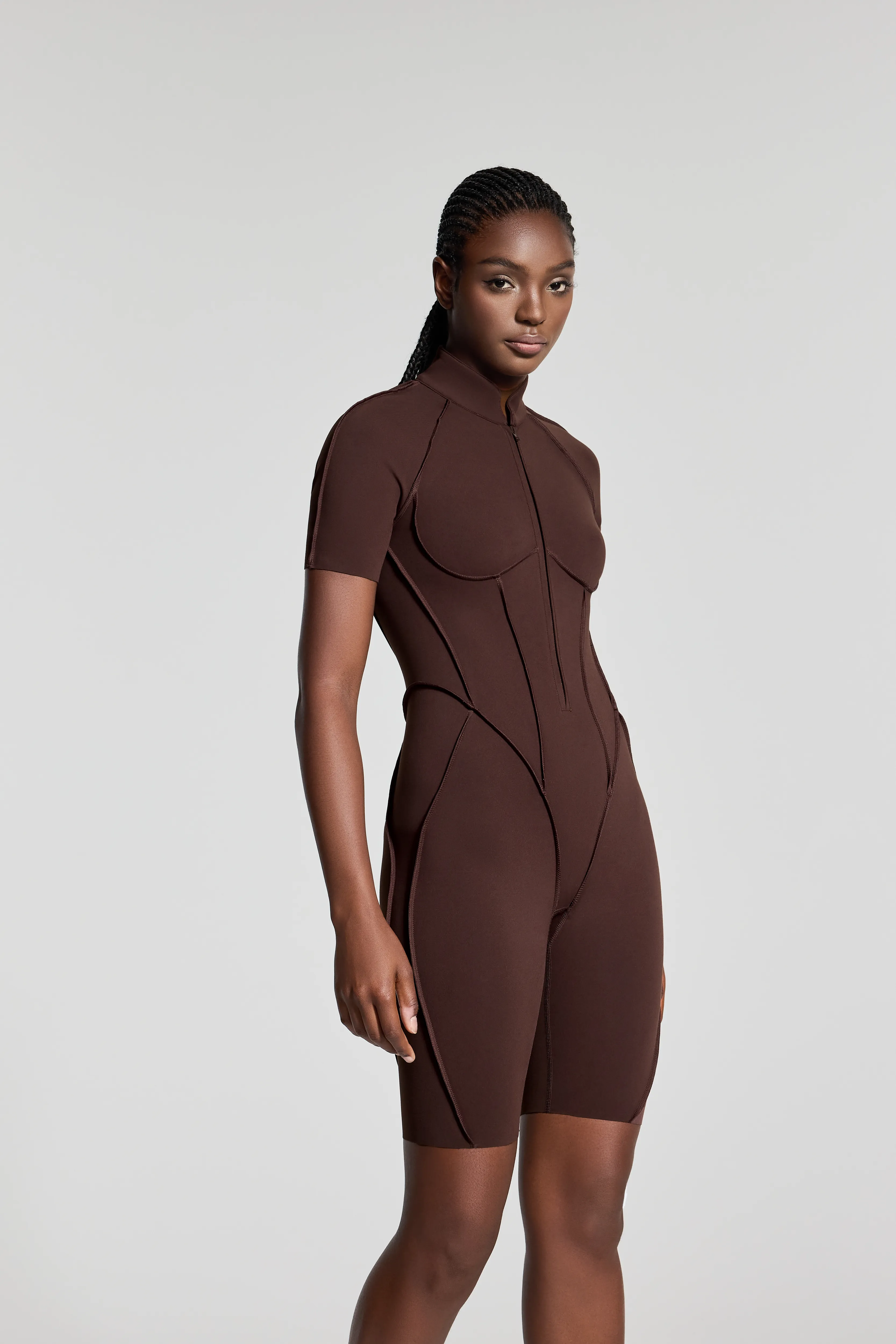 Sleek Shorts Catsuit sold by BetterMe product image thumbnail 3