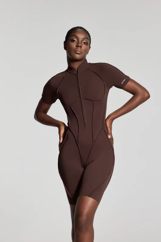 Sleek Shorts Catsuit sold by BetterMe