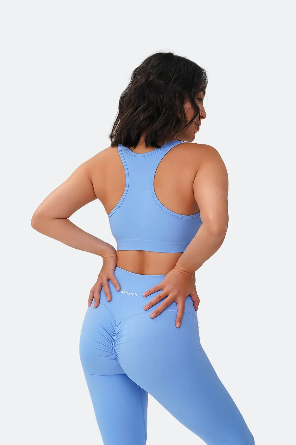 Bubble Blue Push-up Bra (DEV) - with discount sold by BetterMe product image thumbnail 4