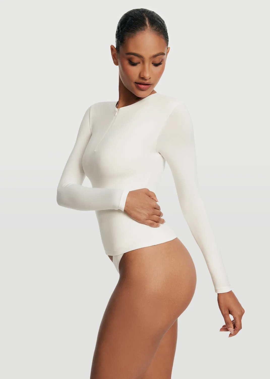 Quarter Zip Long Sleeve Top sold by BetterMe product image thumbnail 4