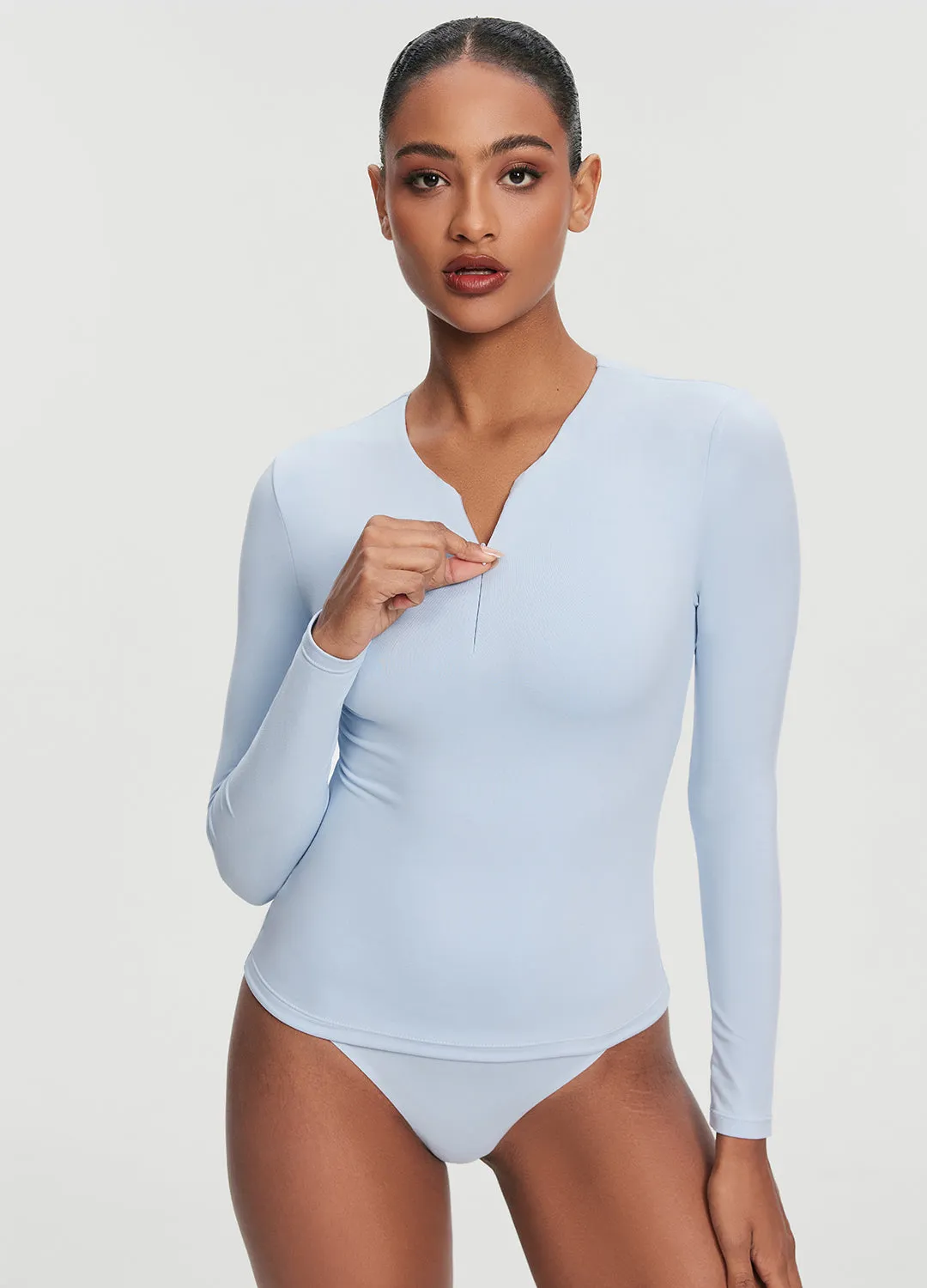Quarter Zip Long Sleeve Top sold by BetterMe