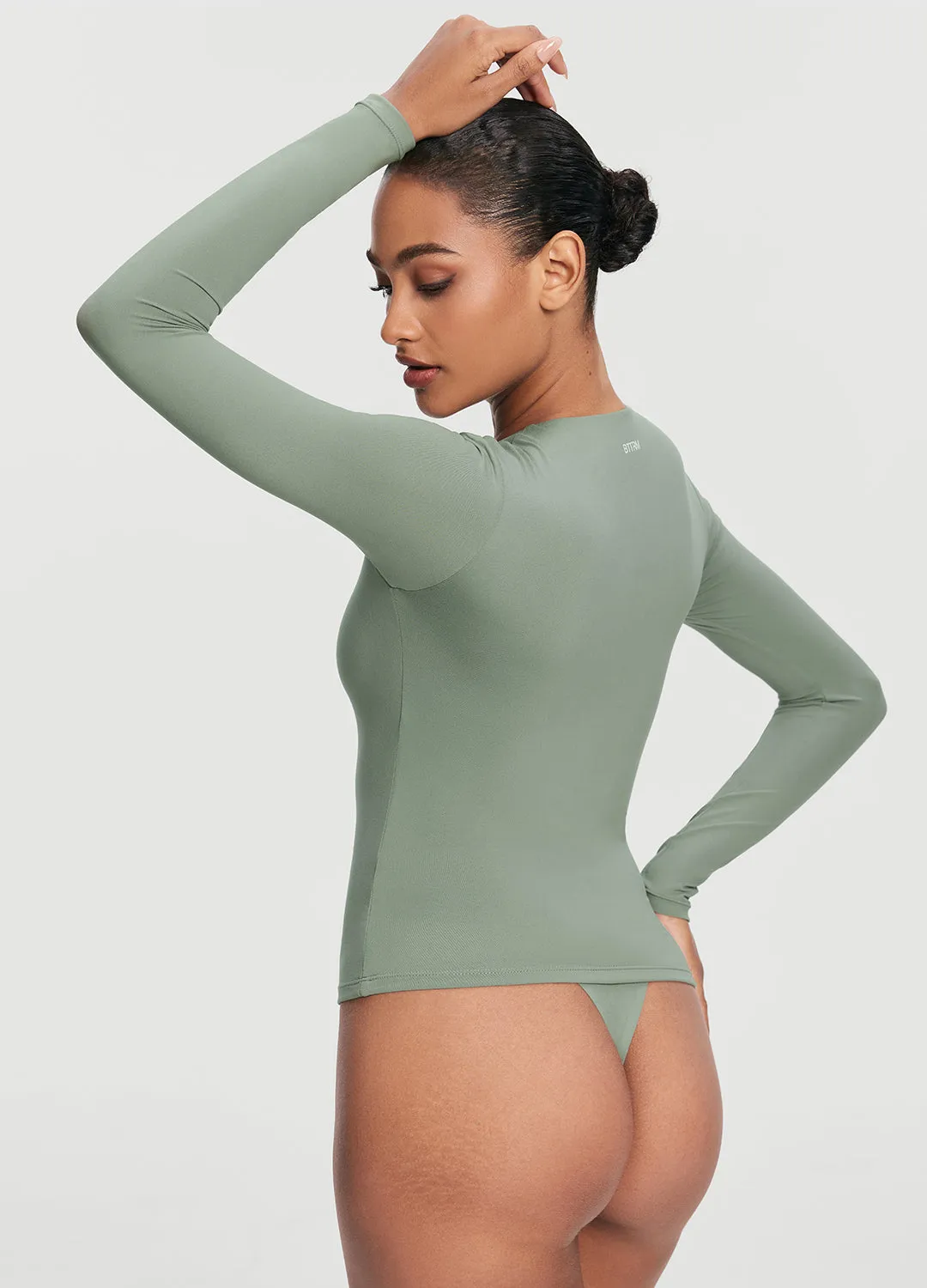 Quarter Zip Long Sleeve Top sold by BetterMe product image thumbnail 2