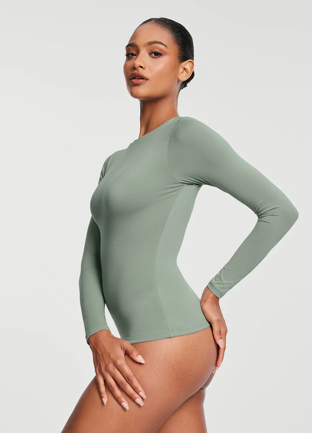 Crew Neck Long Sleeve Top sold by BetterMe product image thumbnail 3