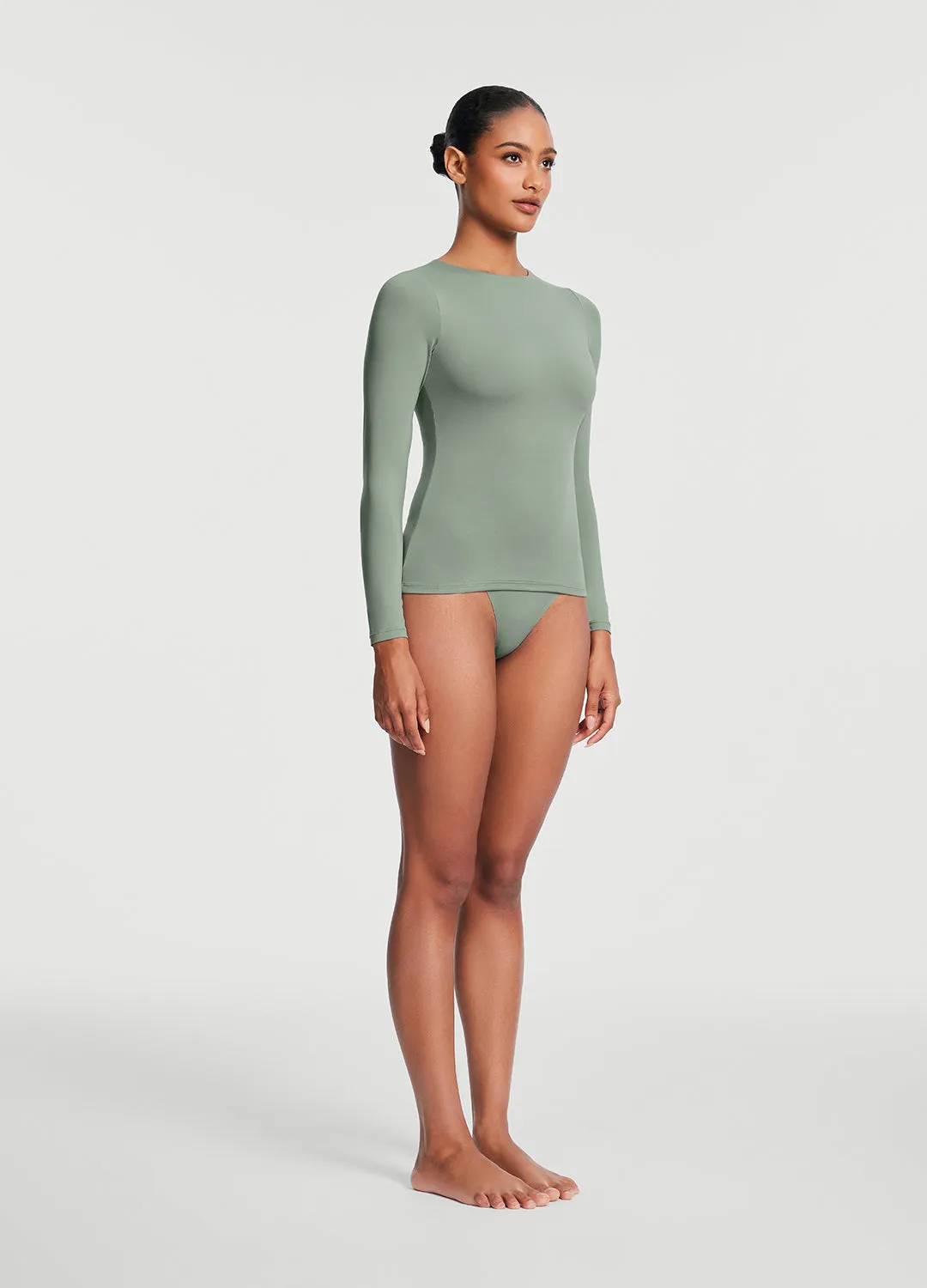 Crew Neck Long Sleeve Top sold by BetterMe product image thumbnail 5