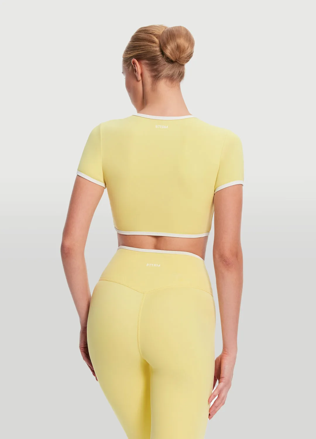 Casual Cropped T-Shirt sold by BetterMe product image thumbnail 2