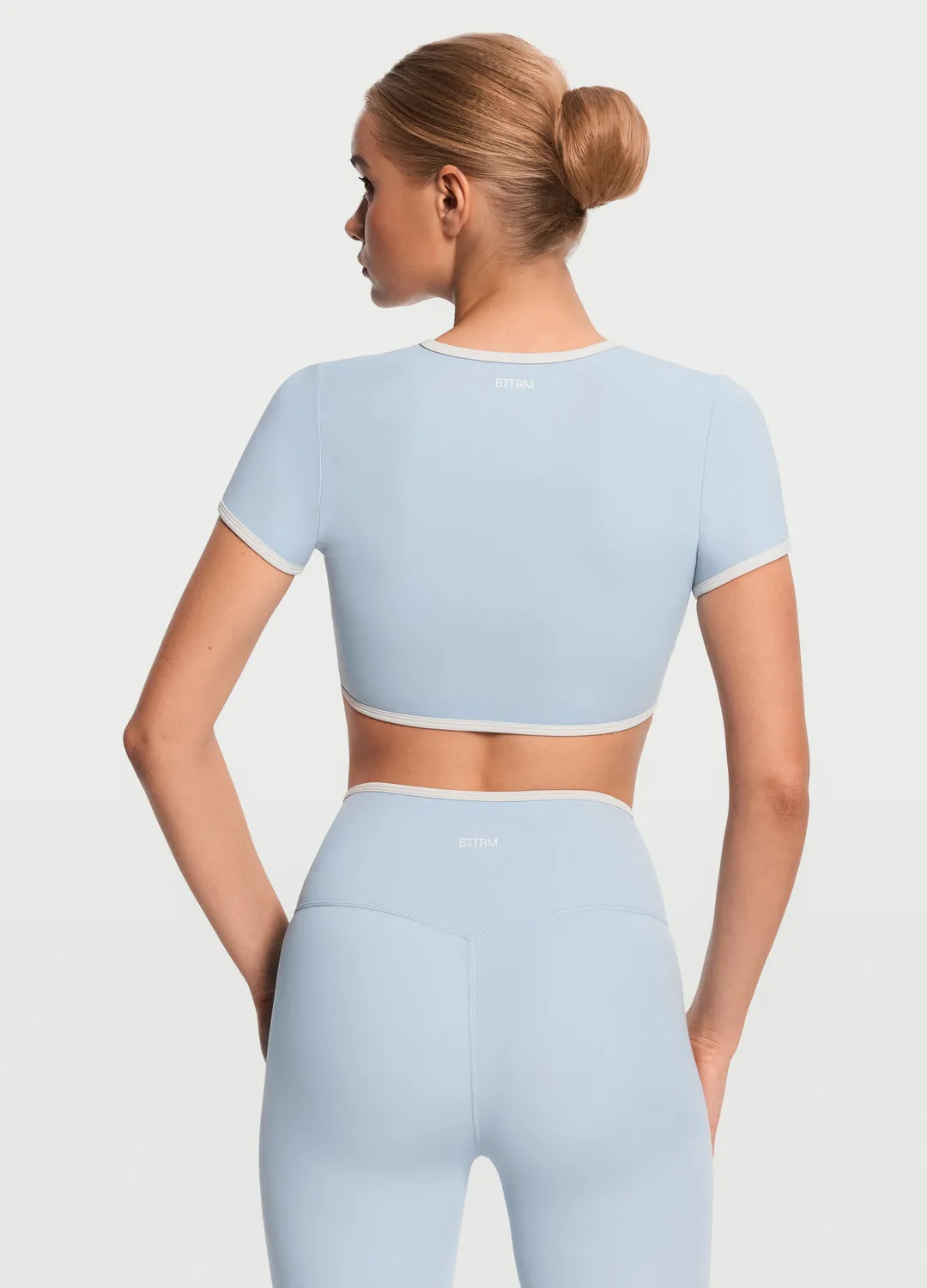 Casual Cropped T-Shirt sold by BetterMe product image thumbnail 3