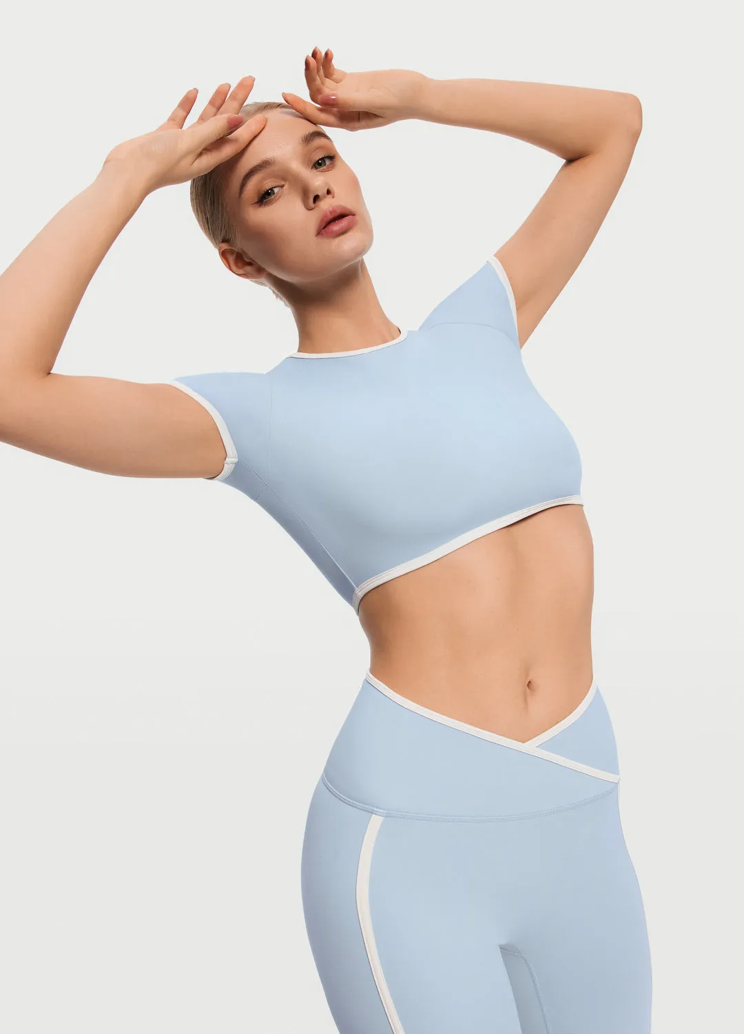 Casual Cropped T-Shirt sold by BetterMe product image thumbnail 5