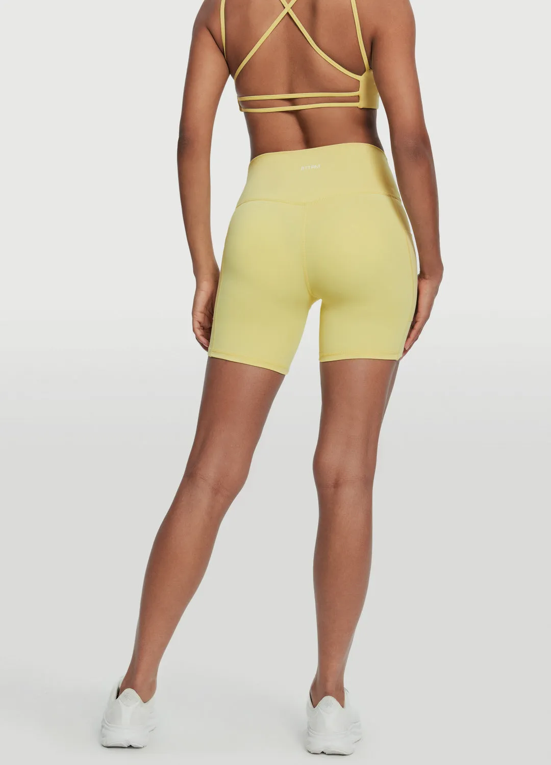 High-Waisted Side Pocket Shorts sold by BetterMe product image thumbnail 3