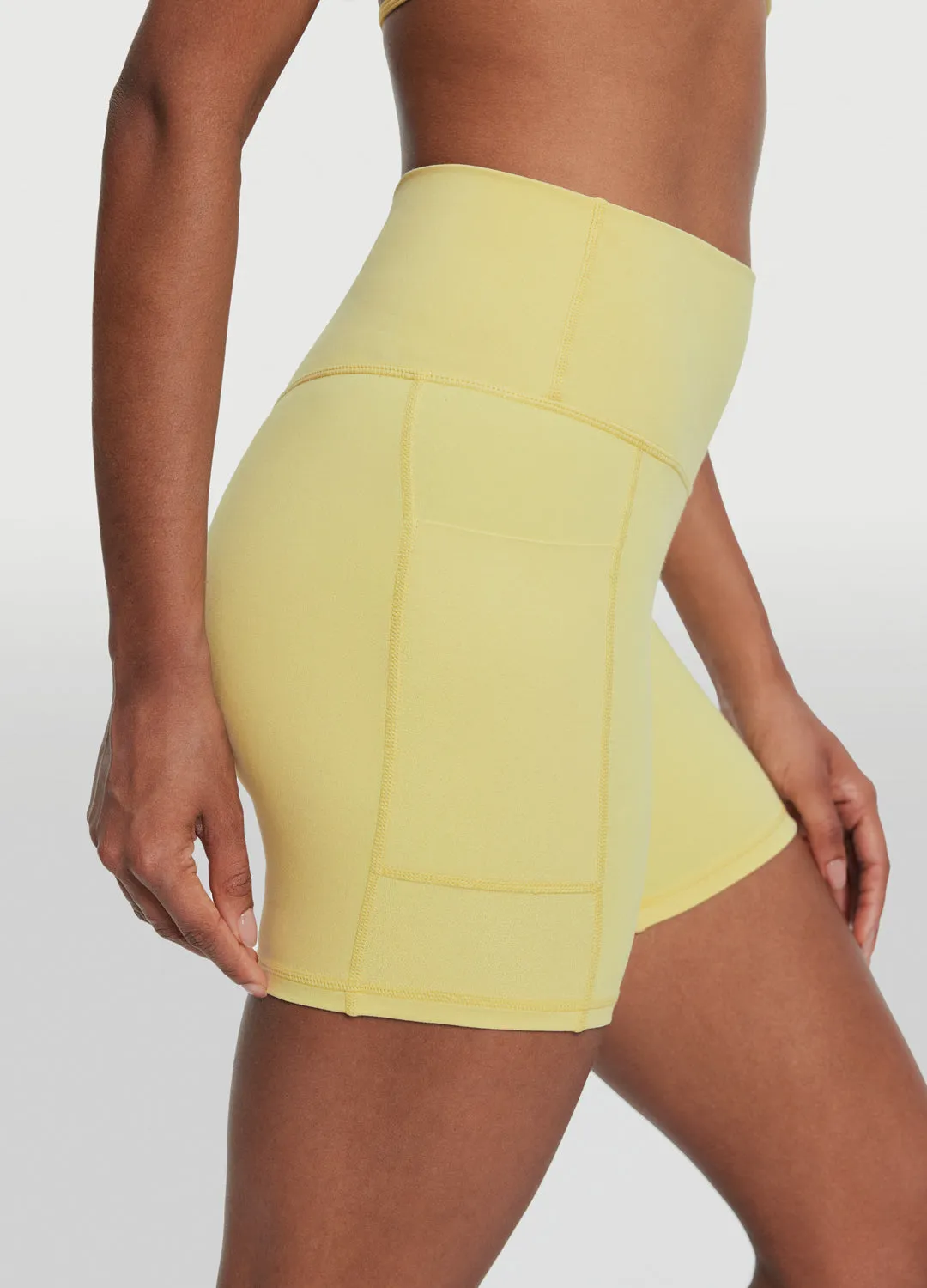 High-Waisted Side Pocket Shorts sold by BetterMe product image thumbnail 4