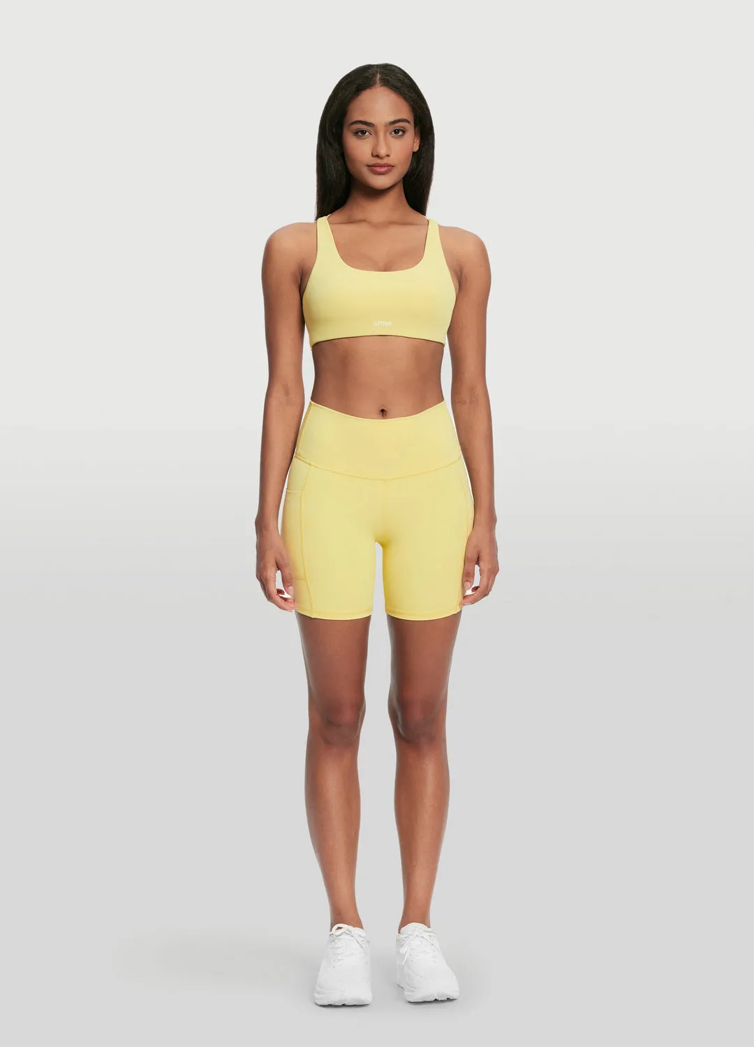 High-Waisted Side Pocket Shorts sold by BetterMe