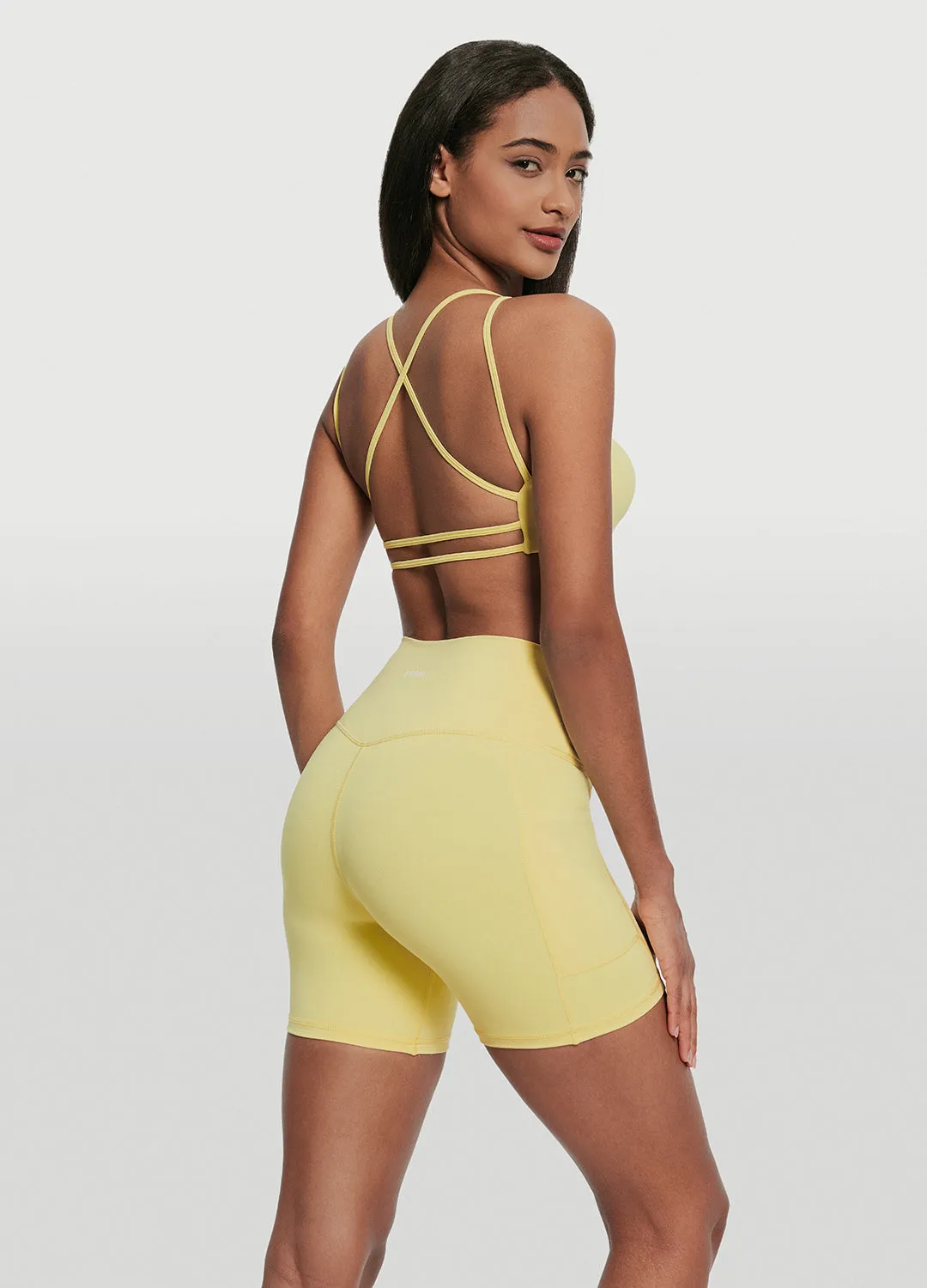 High-Waisted Side Pocket Shorts sold by BetterMe product image thumbnail 2