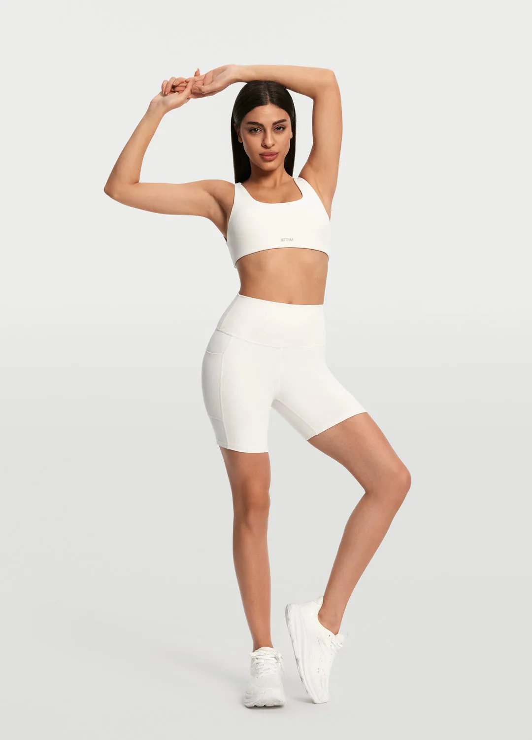 High-Waisted Side Pocket Shorts sold by BetterMe product image thumbnail 5