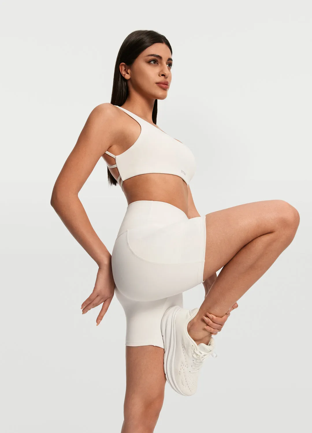 High-Waisted Side Pocket Shorts sold by BetterMe