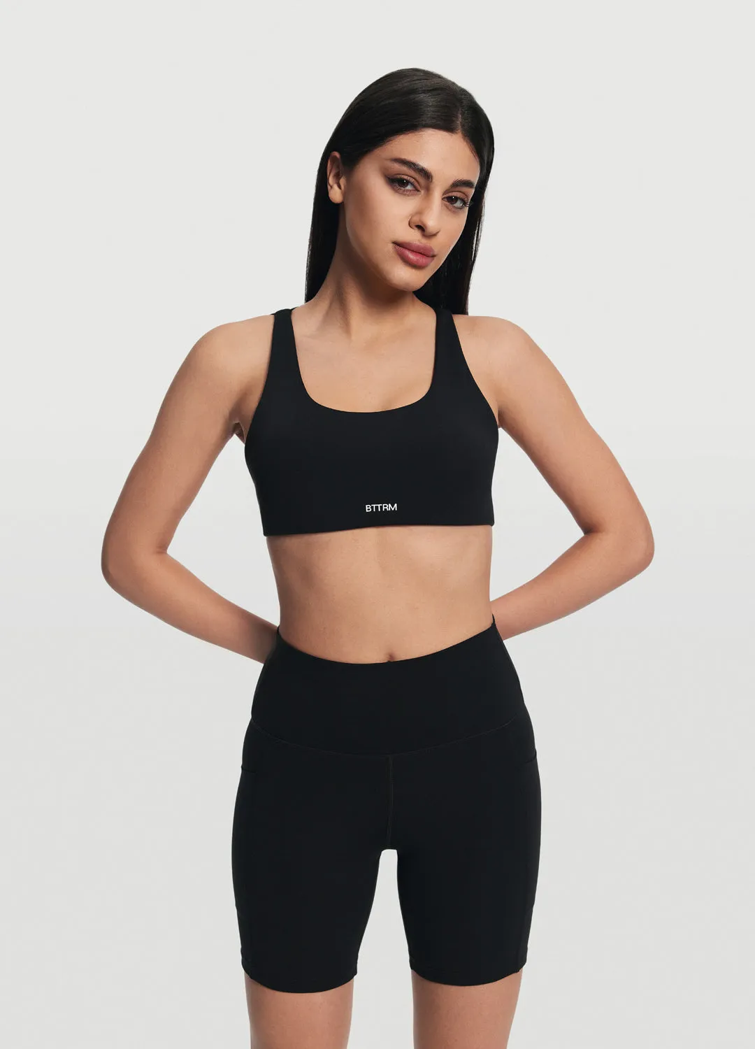High-Waisted Side Pocket Shorts sold by BetterMe product image thumbnail 5