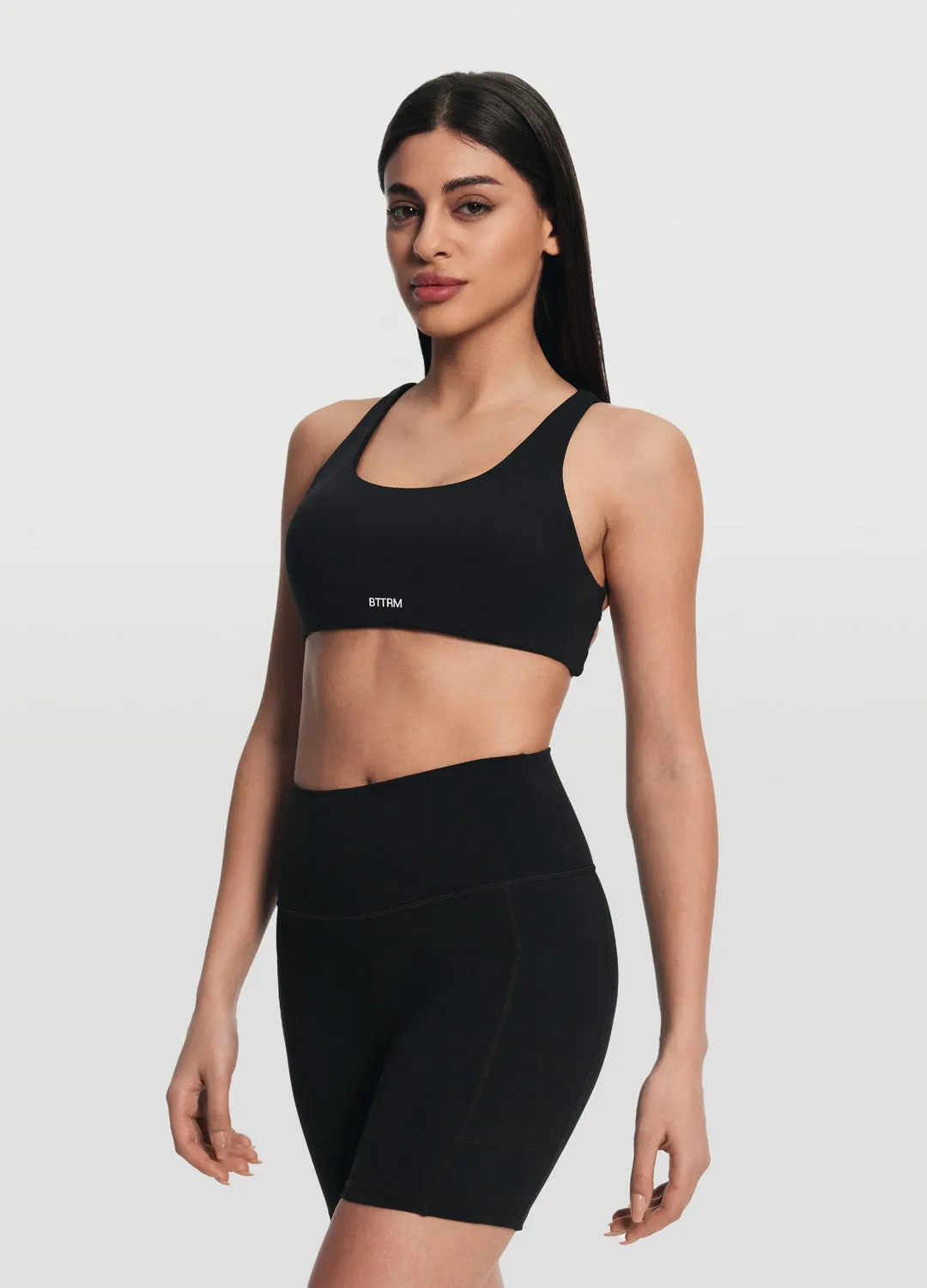 High-Waisted Side Pocket Shorts sold by BetterMe product image thumbnail 4