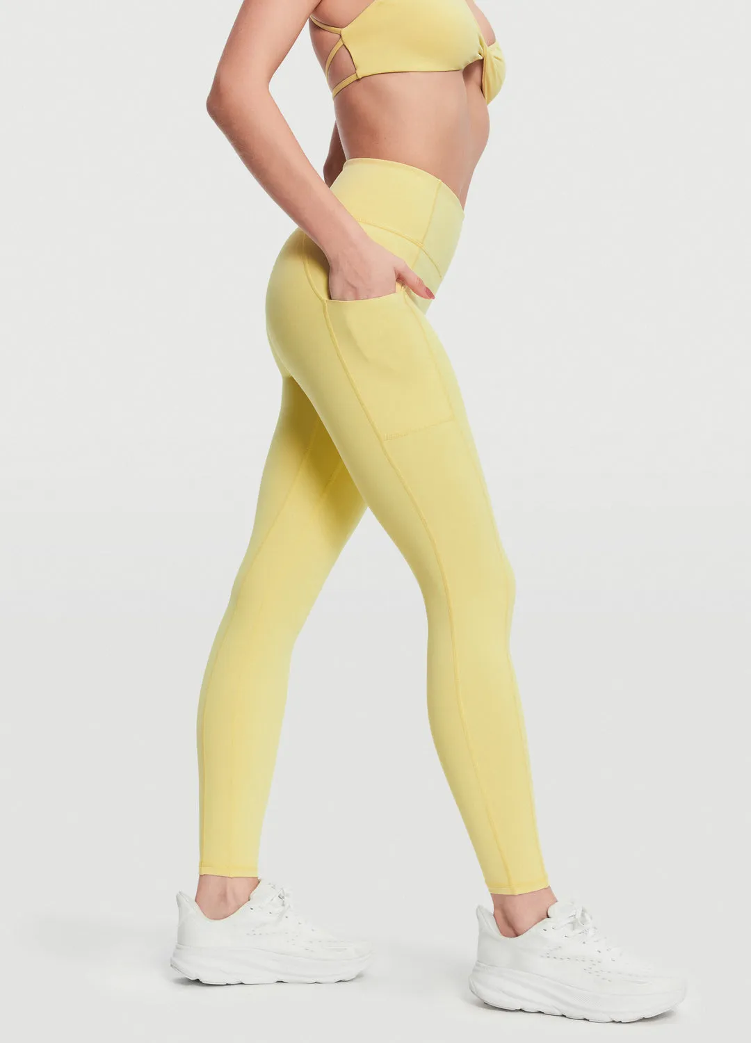 High-Waisted Side Pocket Leggings sold by BetterMe product image thumbnail 3