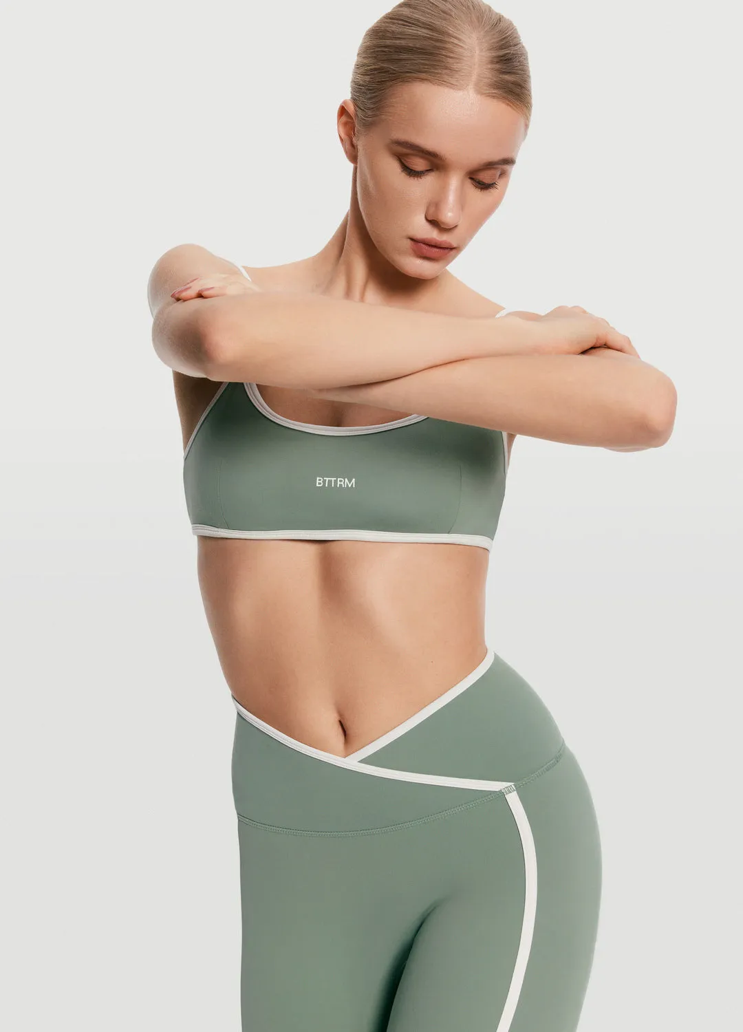 Crossover Waist Leggings sold by BetterMe product image thumbnail 5