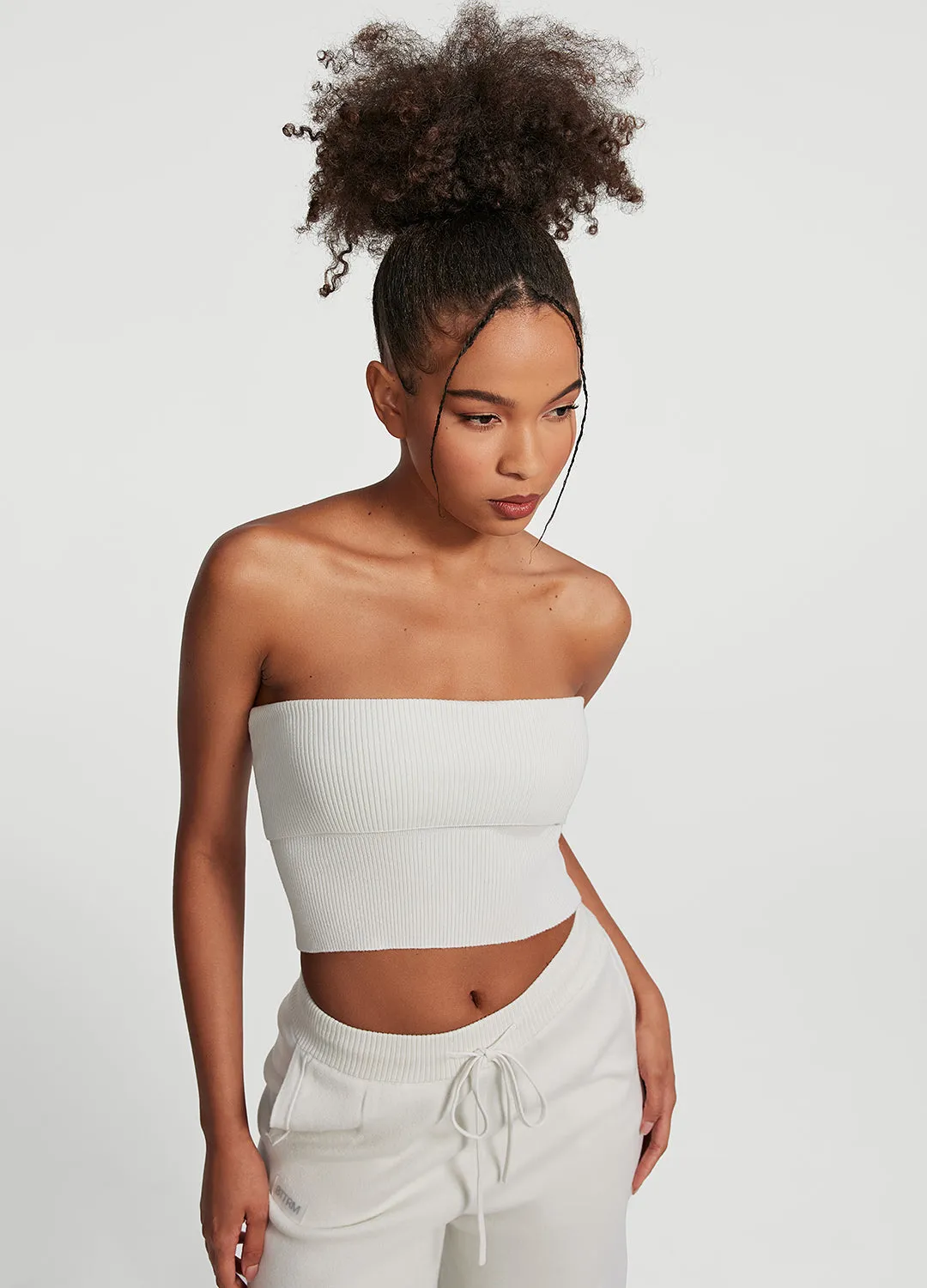 Chunky Knit Crop Top sold by BetterMe product image thumbnail 5