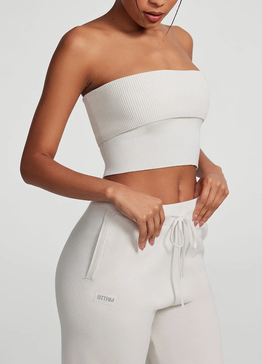 Chunky Knit Crop Top sold by BetterMe product image thumbnail 2